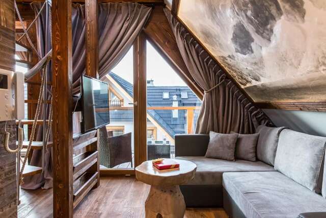 Апарт-отели APARTHOTEL POD SKOCZNIA SPA Zakopane Закопане-49